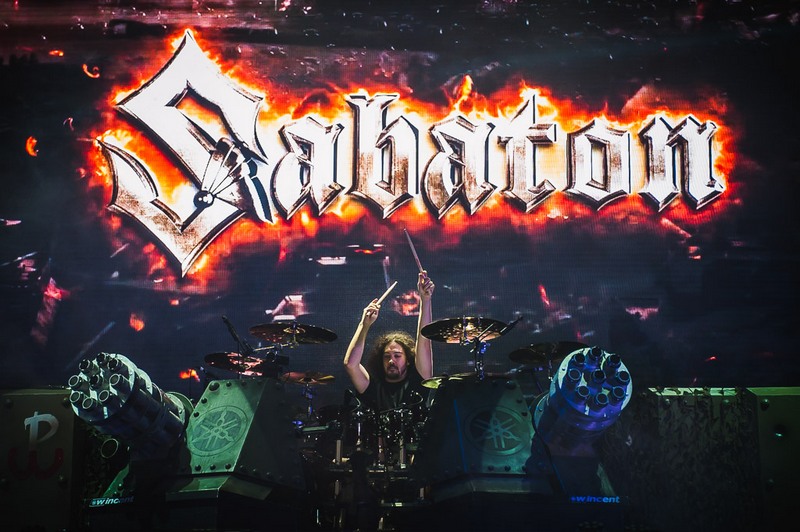 Sabaton - koncert: Sabaton, Sopot 'Ergo Arena' 27.02.2017