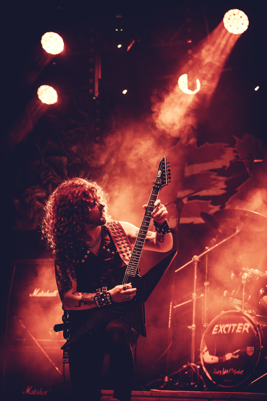 Exciter - koncert: Exciter ('Black Silesia Festival'), Byczyna 'Gród Rycerski' 11.06.2022