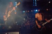 Enslaved - koncert: Dark Tranquility, Rotting Christ, Enslaved, Kraków 'Studio TVP Krzemionki' 7.10.2002