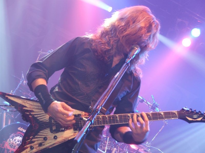 Megadeth - koncert: Metalmania 2008 (Megadeth), Katowice 'Spodek' 8.03.2008