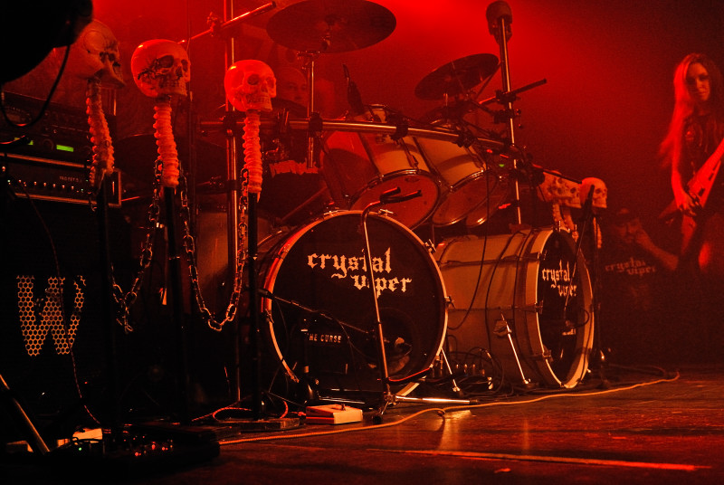 Crystal Viper - koncert: Crystal Viper, Warszawa 'Progresja' 30.01.2010
