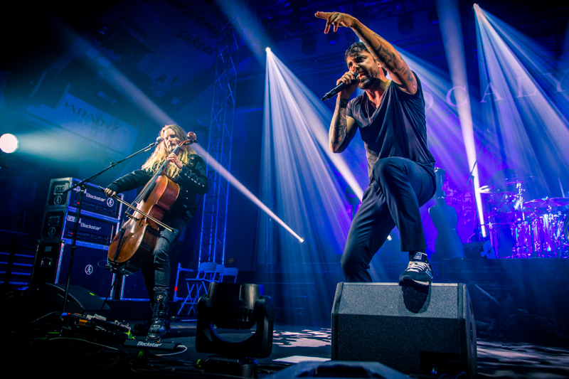 Apocalyptica - koncert: Apocalyptica, Kraków 'Hala Wisły' 8.10.2015