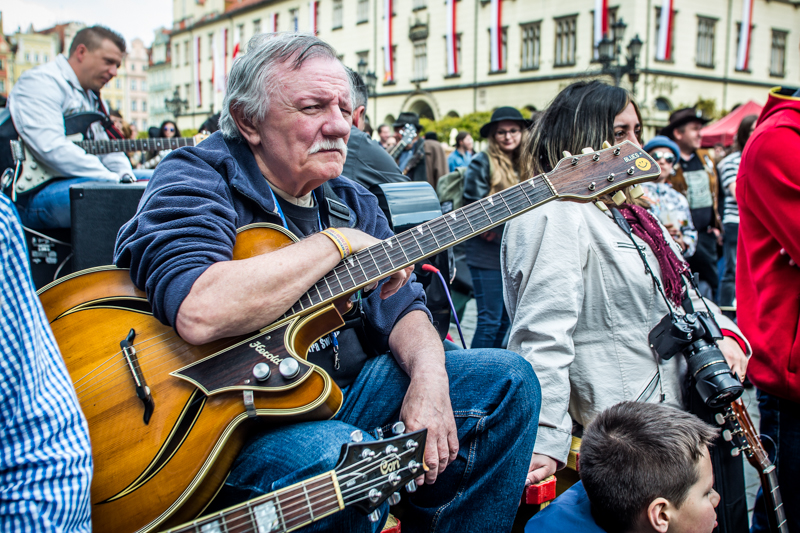 Gitarowy rekord Guinnessa - koncert: Gitarowy rekord Guinnessa, Wrocław 'Rynek' 1.05.2016