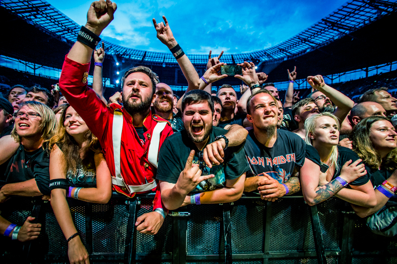 Iron Maiden - koncert: Iron Maiden, Wrocław 'Stadion Miejski' 3.07.2016