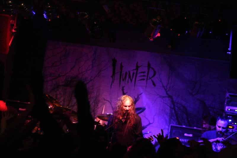 Hunter - koncert: Hunter, Access Denied, Poznań 'Blue Note' 3.11.2011