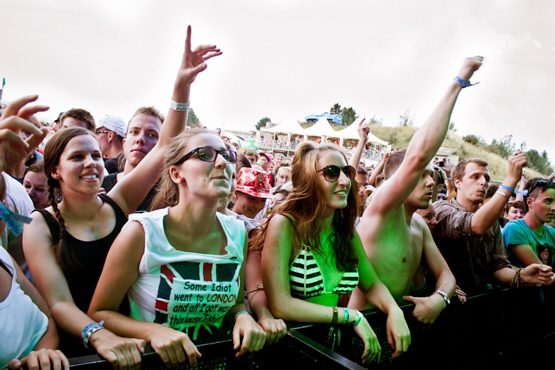 Flogging Molly - koncert: Flogging Molly ('Rock For People 2012'), Hradec Kralove 5.07.2012