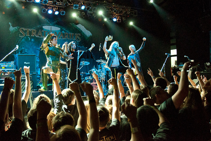 Gloryhammer - koncert: Gloryhammer, Warszawa 'Progresja Music Zone' 10.10.2015