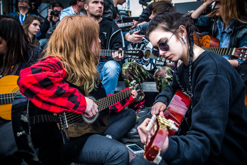 Gitarowy rekord Guinnessa - koncert: Gitarowy rekord Guinnessa, Wrocław 'Rynek' 1.05.2016