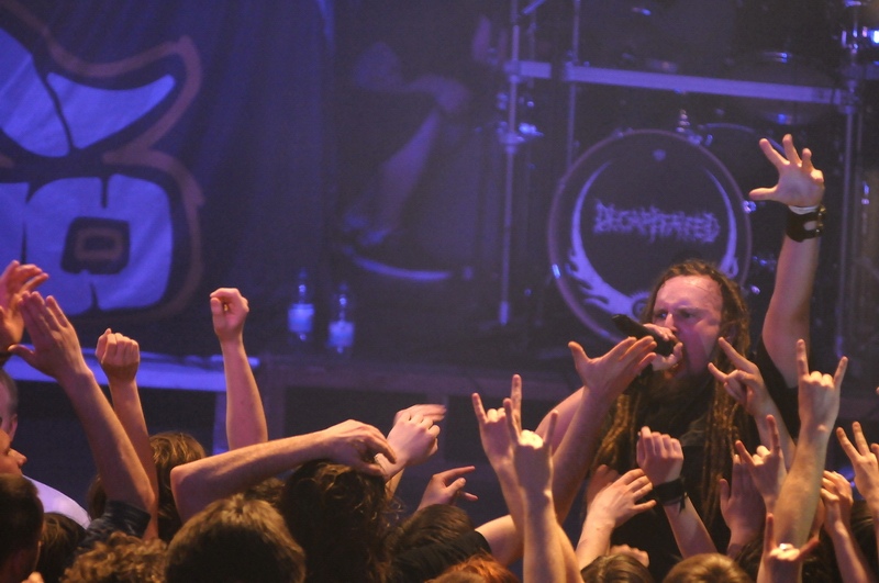 Decapitated - koncert: Decapitated, Cemetery Of Scream, Kraków 'Kwadrat' 3.04.2011