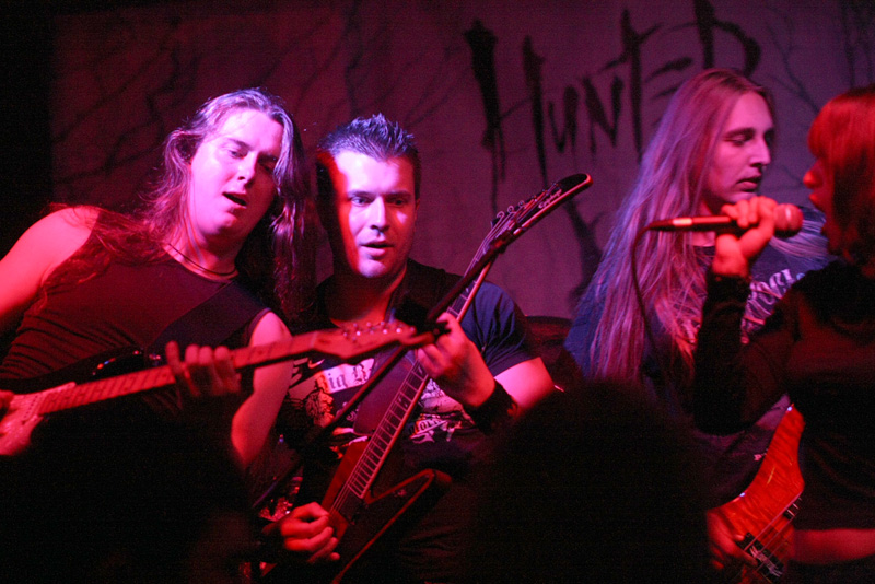 Access Denied - koncert: Hunter, Access Denied, Poznań 'Blue Note' 3.11.2011