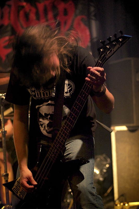 Brutally Deceased - koncert: Brutally Deceased, Ostrawa 'Garage Club' 22.03.2012