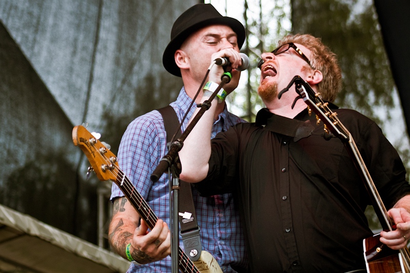 Flogging Molly - koncert: Flogging Molly ('Rock For People 2012'), Hradec Kralove 5.07.2012