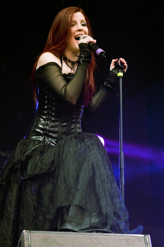 Sirenia - koncert: Sirenia ('Masters Of Rock 2012'), Vizovice 13.07.2012