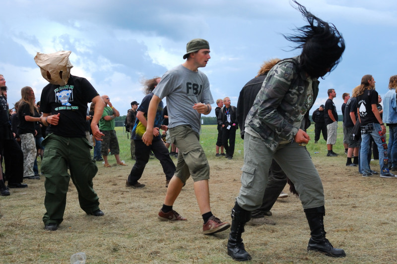 Los Pierdols - koncert: Los Pierdols, S.O.U.L., No Shore (Hunterfest 2009), Szczytno 'Lotnisko Szymany' 25.07.2009