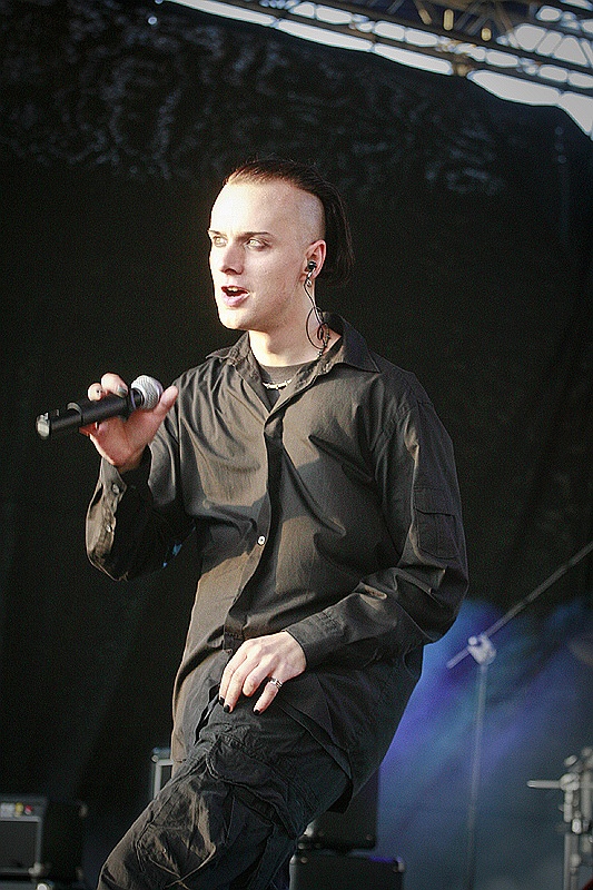 Dreadful Shadows - koncert: Fading Colours, Dreadful Shadows (Castle Party 2009), Bolków 25.07.2009