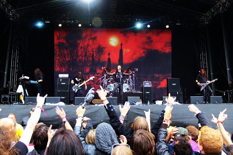 Moonspell - koncert: Morbid Angel, Moonspell ('Sweden Rock Festival 2011'), Solvesborg 9.06.2011