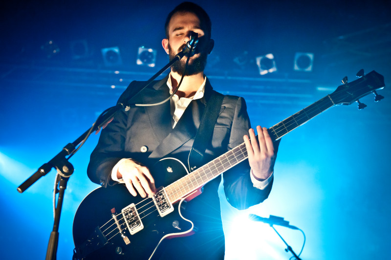 White Lies - koncert: White Lies, Warszawa 'Stodoła' 5.03.2011