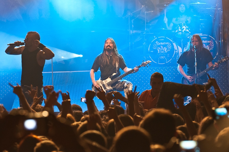 Sabaton - koncert: Sabaton, Gdańsk 'CSG Stocznia' 1.09.2011