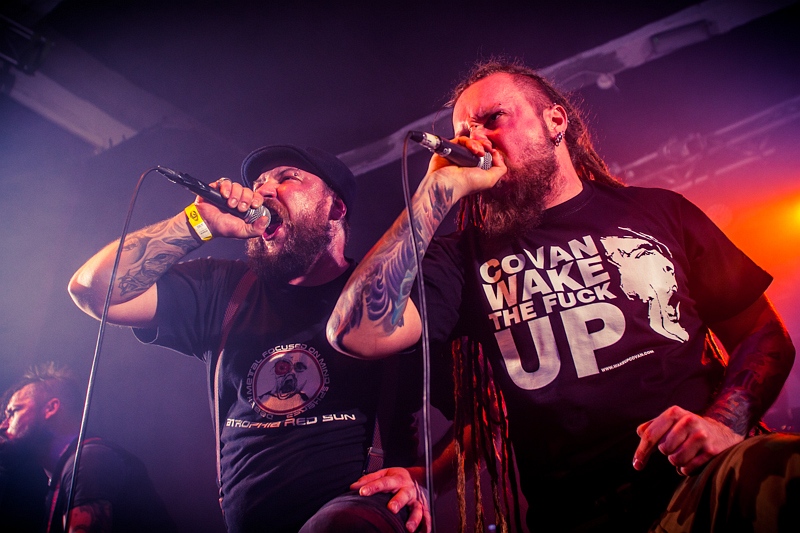 Frontside - koncert: Frontside ('Covan Wake The Fuck Up'), Kraków 'Fabryka' 22.02.2015