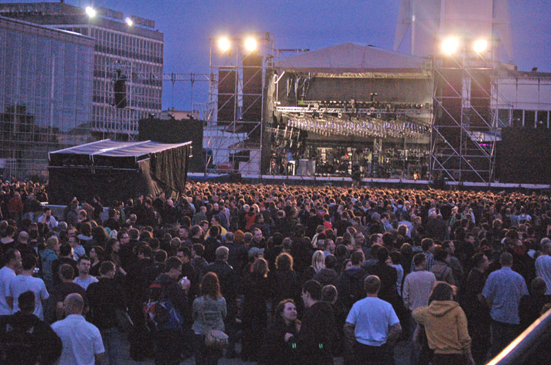 Nine Inch Nails - koncert: Nine Inch Nails, Poznań 'Malta' 23.06.2009
