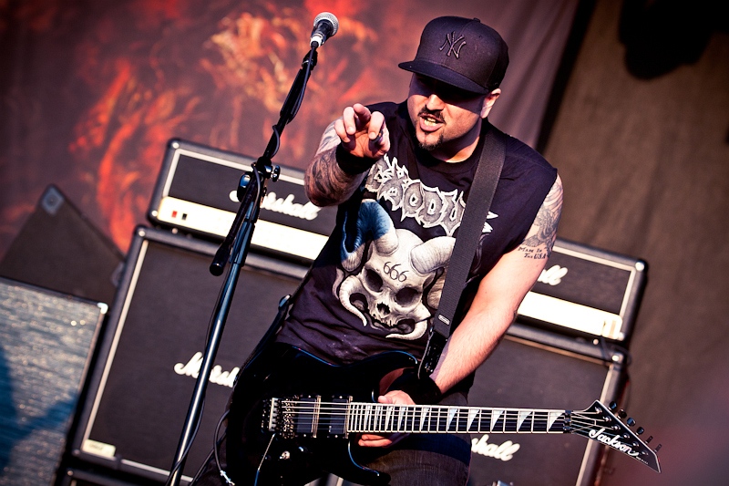 Hatebreed - koncert: Hatebreed ('Metalfest 2013'), Jaworzno 'Zalew Sosina' 22.06.2013