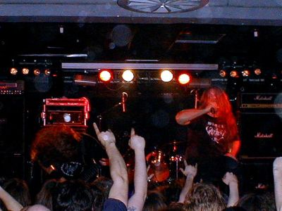 Cannibal Corpse - koncert: Cannibal Corpse, Sinister, Enter Chaos, Anal Stench, Warszawa 'Proxima' 22.04.2003