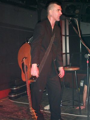 Justin Sullivan - koncert: Justin Sullivan i Dean White (New Model Army), Warszawa 'Riviera-Remont' 20.02.2001