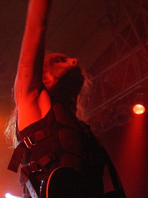 Behemoth - koncert: Hunterfest 2005 (Behemoth, Corruption), Szczytno 14.08.2005