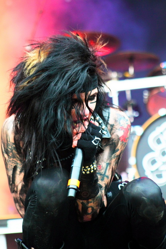 Black Veil Brides - koncert: Necronaut, Black Veil Brides ('Sweden Rock Festival 2011'), Solvesborg 8.06.2011