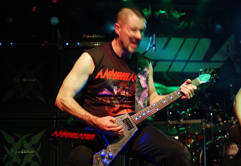 Annihilator - koncert: Annihilator, Kraków 'Loch Ness' 27.10.2010