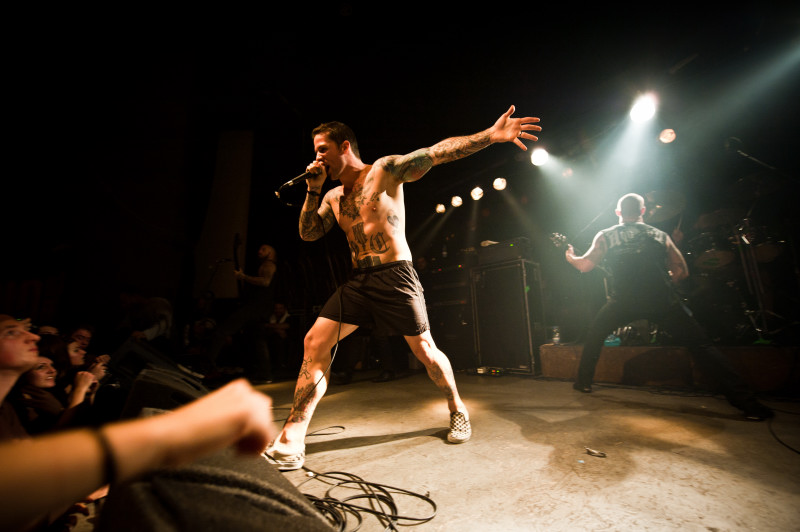 Bleeding Through - koncert: Bleeding Through, Kraków 'Rotunda' 14.11.2010