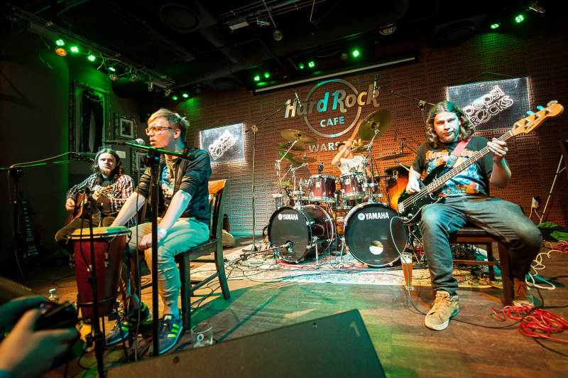 Vagitarians - koncert: Vagitarians (akustycznie), Warszawa 'Hard Rock Cafe' 26.06.2012