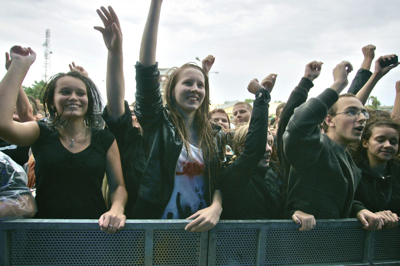 koncert: 'Legendy Rocka w XXX rocznicę Solidarności' - zdjęcia fanów, Wrocław 'Zajezdnia MPK' 27.08.2010