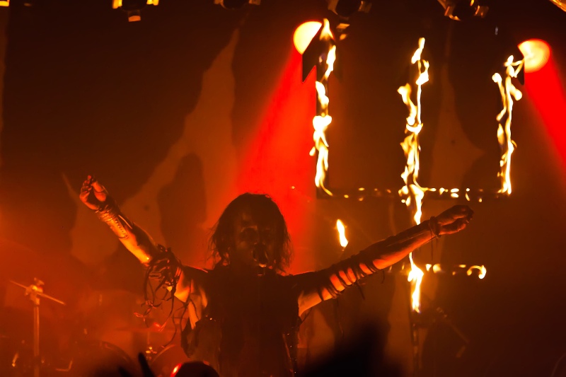 Watain - koncert: Watain, Destroyer 666, Kraków 'Loch Ness' 17.10.2010