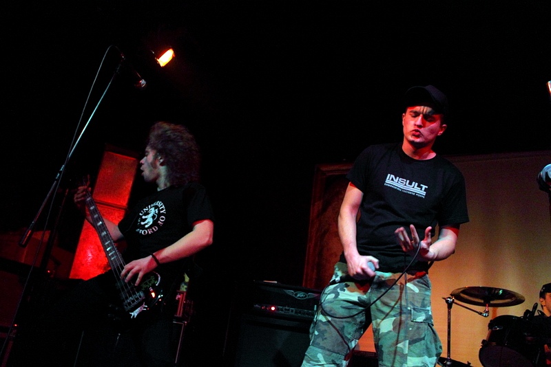 Terrordome - koncert: Blunt Force Trauma, Hard Work, Świniopas, Terrordome, Katowice 'Cogitatur' 3.12.2010