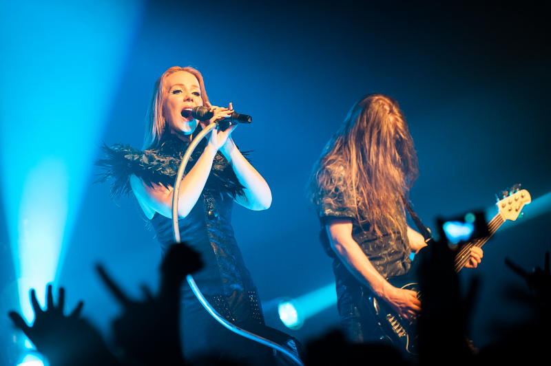 Epica - koncert: Epica, Warszawa 'Progresja' 16.05.2012