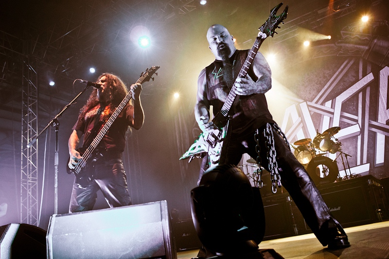 Slayer - koncert: Slayer, Ostrawa 'Zimni stadion Sareza' 6.06.2012