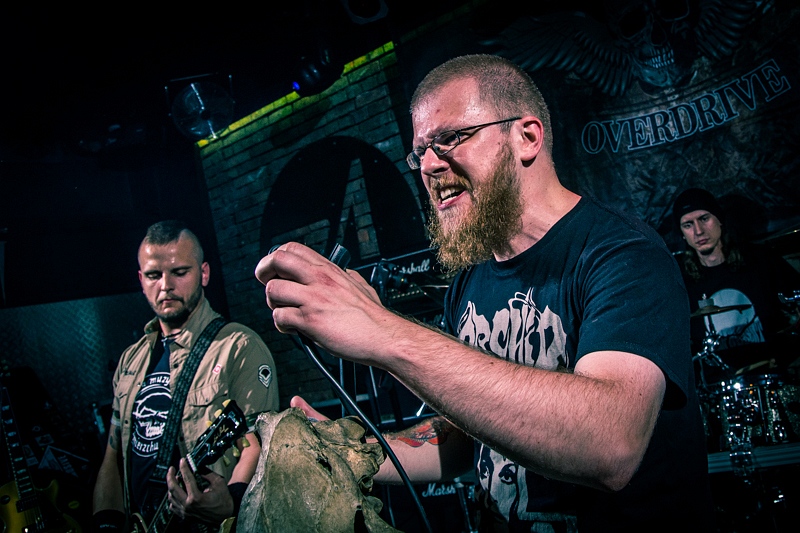 J. D. Overdrive - koncert: J. D. Overdrive, Kraków 'Zaścianek' 25.08.2013