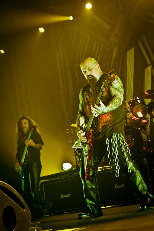 Slayer - koncert: Slayer, Ostrawa 'Zimni stadion Sareza' 6.06.2012