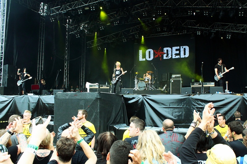 Duff Mac Kagan's Loaded - koncert: Joan Jett and the Blackhearts, Duff Mac Kagan's Loaded ('Sweden Rock Festival 2011'), Solvesborg 9.06.2011