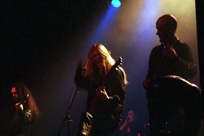 Therion - koncert: Therion, Evergrey, Kraków 'Klub 38' 4.12.2001