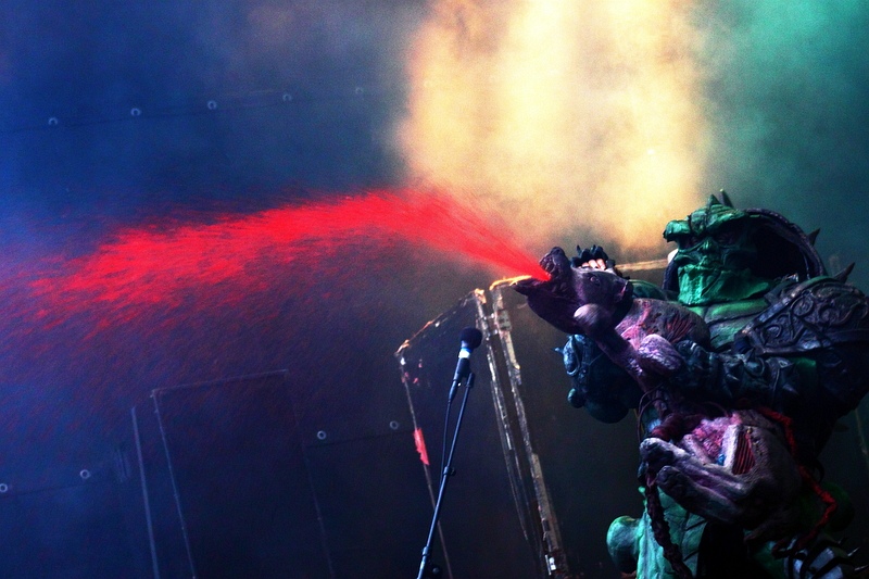 Gwar - koncert: Gwar, Groundhogs ('Sweden Rock Festival 2011'), Solvesborg 9.06.2011