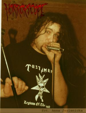 Horrorscope - koncert: Horrorscope, Chain Reaction, Warszawa 'Metal Cave' 2.10.2004