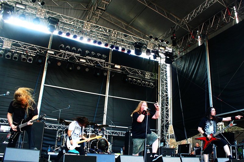 Forbidden - koncert: Forbidden ('Brutal Assault 2011'), Jaromer 'Twierdza Josefov' 13.08.2011