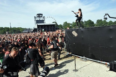 Airbourne, Clisson 20.06.2015, fot. Wakor