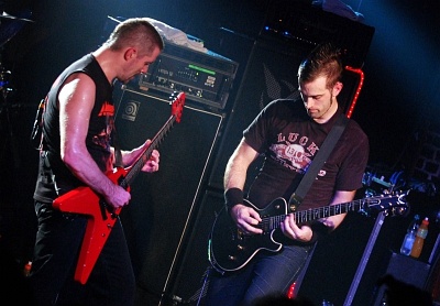 Annihilator, Kraków 27.10.2010, fot. Grzegorz Chorus