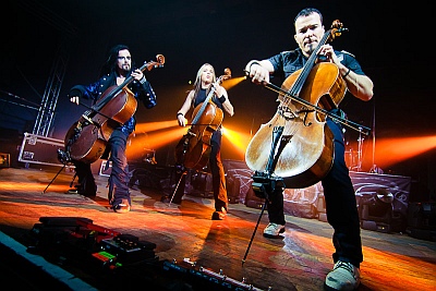 Apocalyptica, Warszawa 25.10.2010, fot. W. Dobrogojski