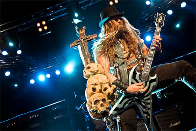 Black Label Society, Warszawa 2011, fot. W. Dobrogojski