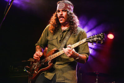 Brant Bjork, Wrocław 31.03.2010, fot. Krzysztof Zatycki