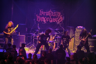 Brutally Deceased, Ostrawa 22.03.2012, fot. K. Zatycki